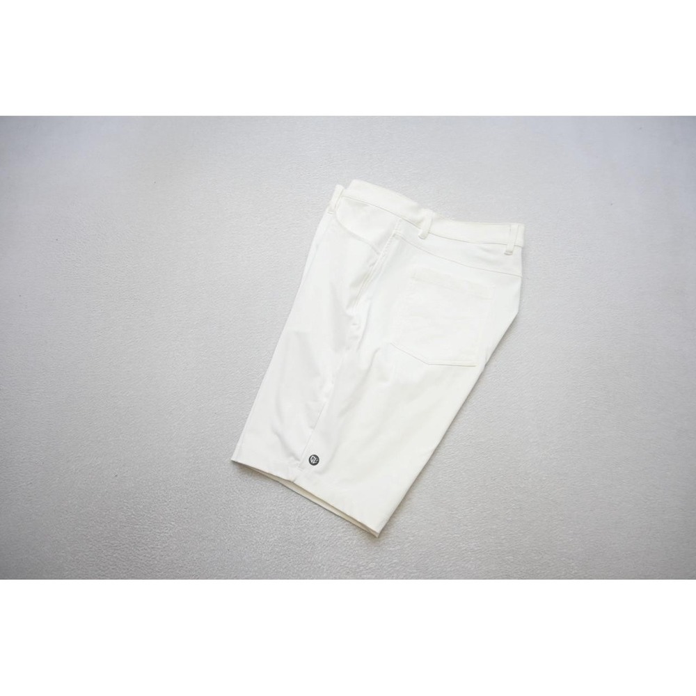 Graham Lux Golf Shorts Dry Fitting Performance White Flat Athletic‎ Mens Size 34
